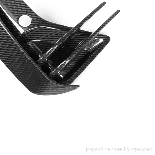 Prepreg Dry Carbon Fiber Front Bumper Canards Vent for BMW IX3 G08I 2023
